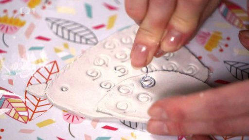 Ptáčci ze samotvrdnoucí hmoty