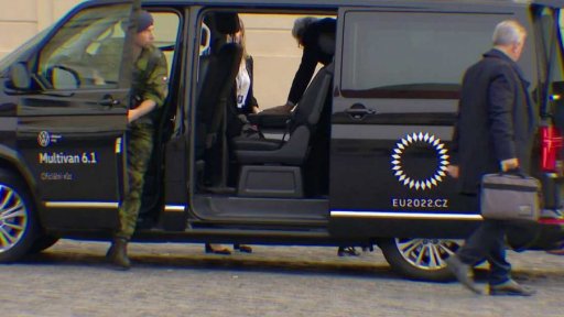 Přeprava hostů na evropském summitu