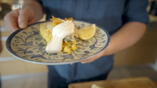 Slaný koláč s lososem