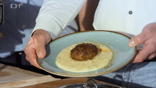 Liberecký špaček s bramborovou kaší se sýrem a libečkem