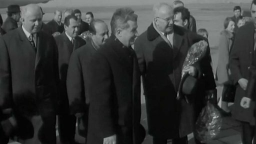 Československo navštívil gen. tajemník RKS a předseda stát. rady RSR N. Ceausescu