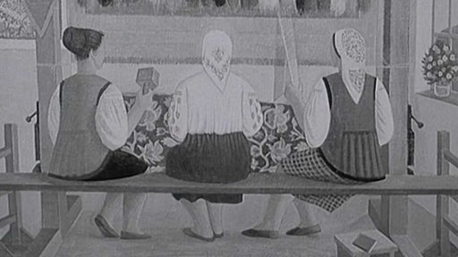 Výstava mladých sovětských výtvarníků v pražském Mánesu