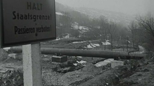 Tranzitní plynovod na hranicích NDR