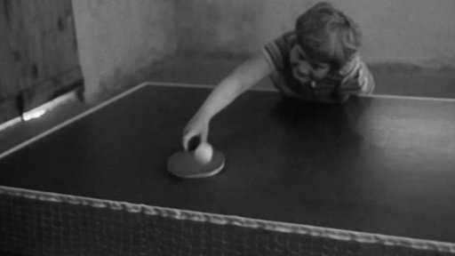 Sedmiletá naděje stolního tenisu