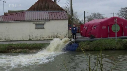 Pomoc českých hasičů ve Francii