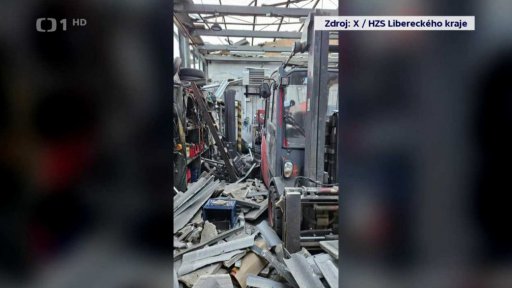 Výbuch tlakové lahve v České Lípě