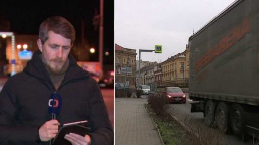 Problém s kamiony na Znojemsku