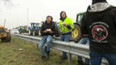 Demonstrace zemědělců v Belgii