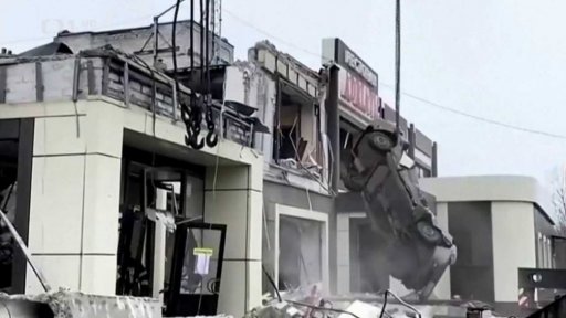 Oběti ostřelování Lysyčansku