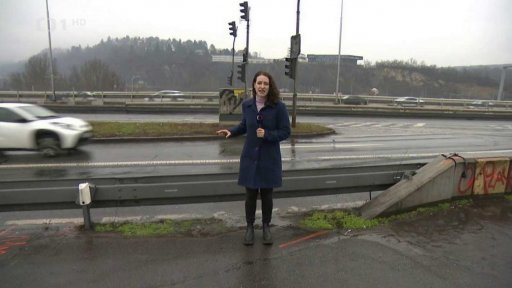 Omezení na Barrandovském mostě