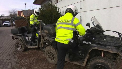 Nepovolené drony nad závody v biatlonu