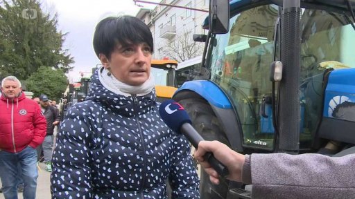 Protesty zemědělců v Evropě