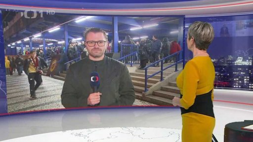 Turečtí fanoušci v Praze