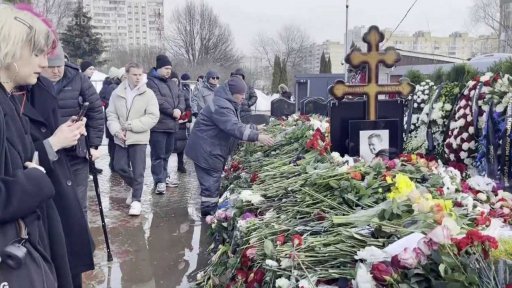 Den po pohřbu Alexeje Navalného