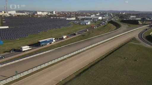 Uzavření mostu v Napajedlích