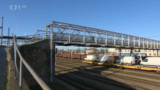 Zrušení lávky přes nádraží v Českých Budějovicích