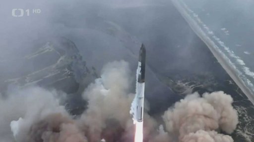 Test rakety Starship