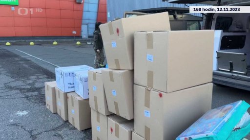 Plicních ventilátory pro Ukrajinu