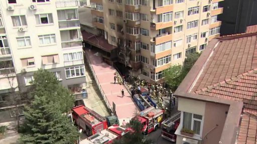 Požár nočního klubu v Istanbulu