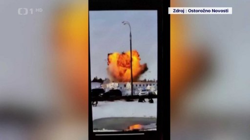 Úder ukrajinských dronů v Tatarstánu