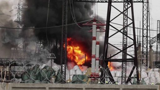 Další ruské útoky na ukrajinskou energetickou infrastrukturu