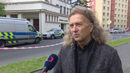 Zásah policie na gymnáziu v Litvínově