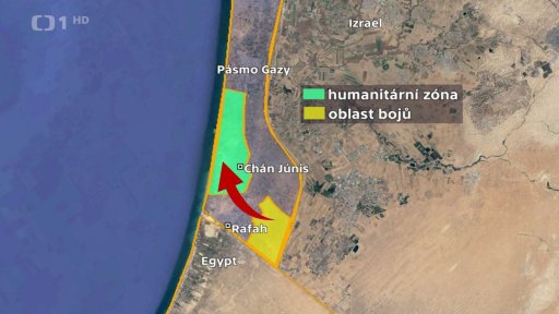 Izraelské jednotky v Rafahu