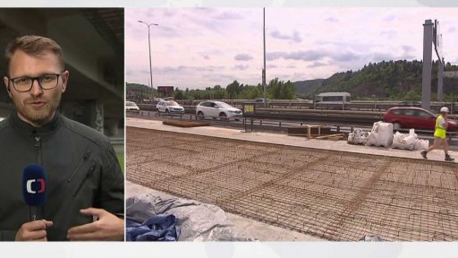 Oprava Barrandovského mostu se protáhne