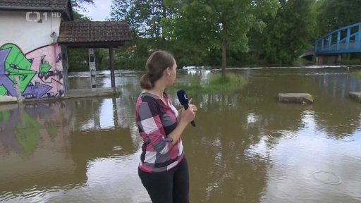 Škody po bleskové povodni