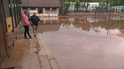 Vydatný déšť na jižní Moravě