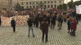 Protest na podporu VŠ