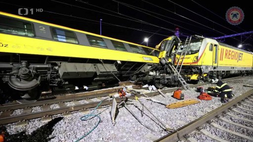 Tragická sražka vlaků