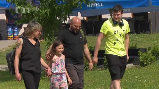 Setkání ukrajinské rodiny