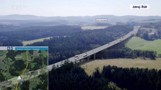 Začala stavba posledního úseku jihočeské D3