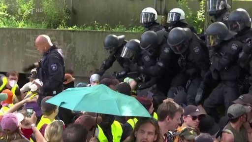 Odpůrci Alternativy pro Německo v Essenu