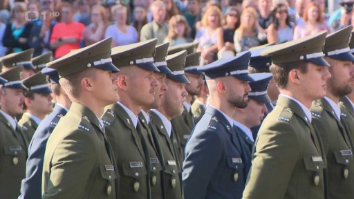 Slavnostní vyřazení absolventů Univerzity obrany v Brně
