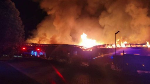 Požár v Zátaví na Písecku