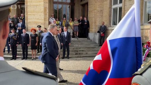 Výročí okupace si připomnělo také Slovensko