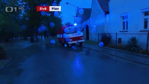 Velká voda na jihu Čech