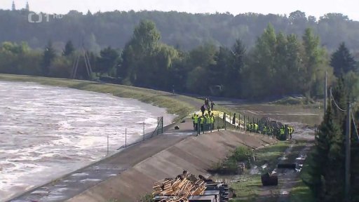 Povodně v okolních zemích