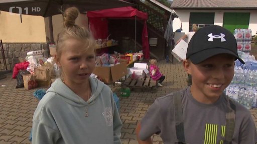 Přerušená výuka na školách v zasažených obcích