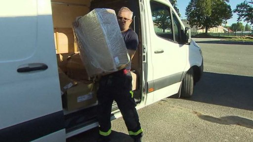 Darované vysoušeče z Ukrajiny