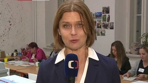 Pohled do volebních místností