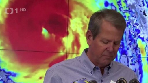 Hurikán Helene zasáhl Floridu