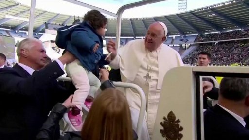 Papež František v Belgii