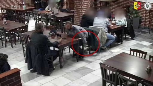 Krádež v restauraci