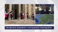 Ukrajinský prezident ve Francii