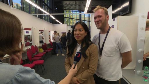 Přípravy na první večer StarDance