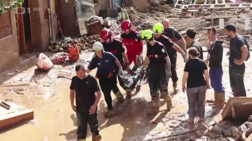 Tragické záplavy ve Španělsku