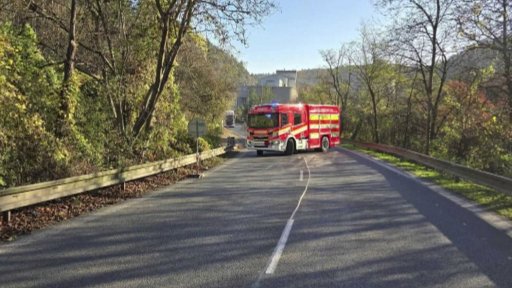 Úník plynu v Radotíně